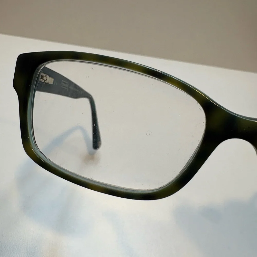COACH EYEGLASSES HC6040(Brooklyn)5116(Dark Tortoise/Teal)52•16•135 COACH GLASSES